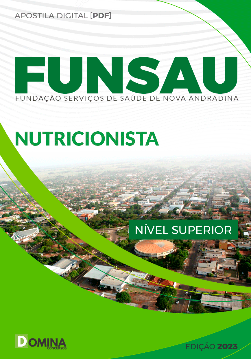 Apostila Digital Funsau Andradina MG 2023 Nutricionista