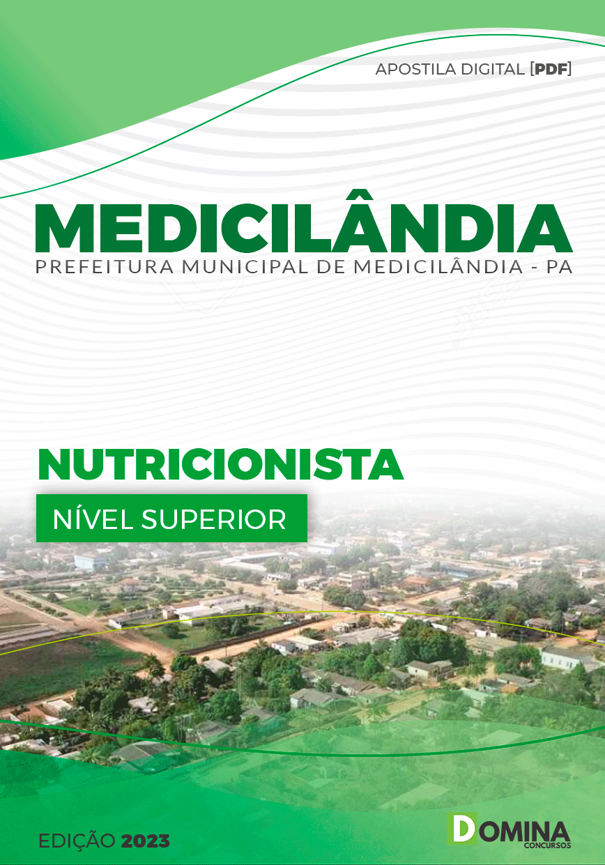 Apostila Pref Medicilândia PA 2023 Nutricionista