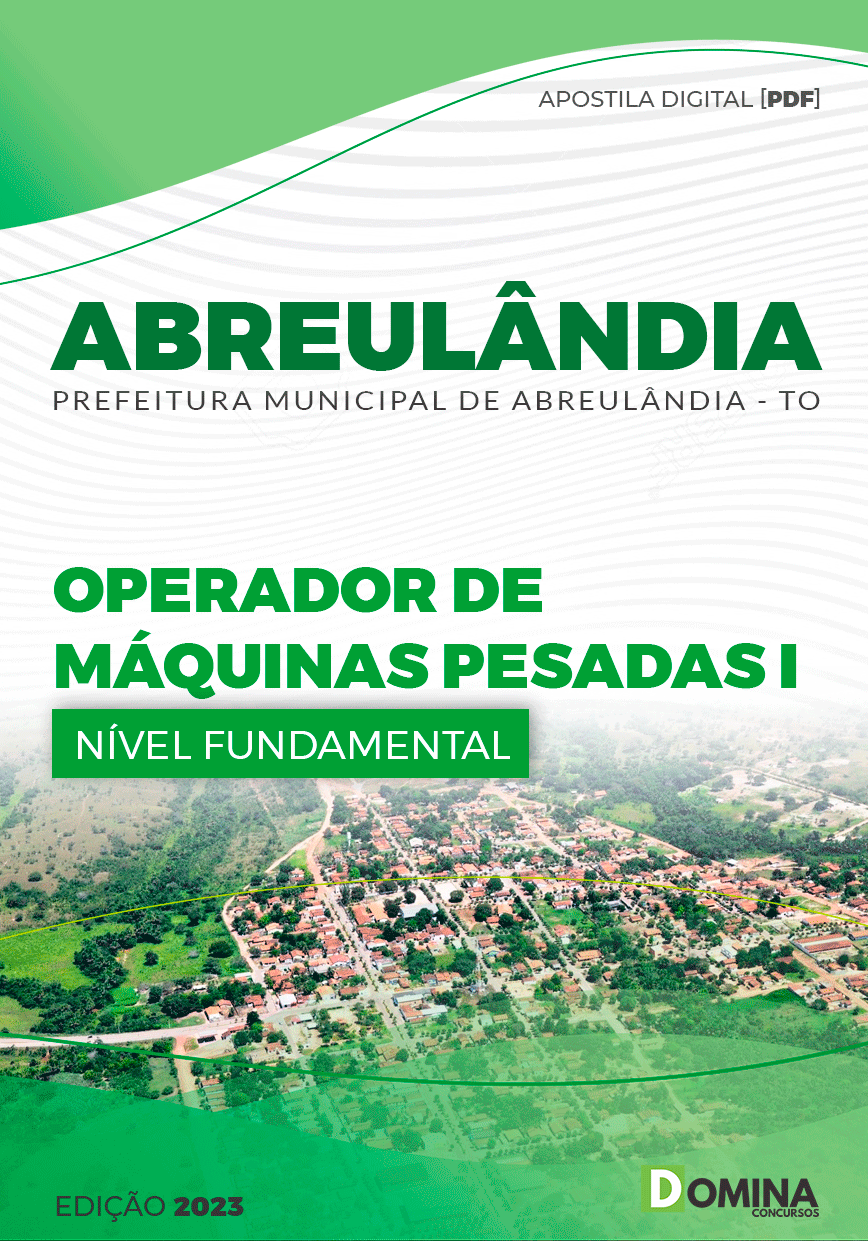 Apostila Pref Abreulândia TO 2023 Motorista Veículos Pesado I