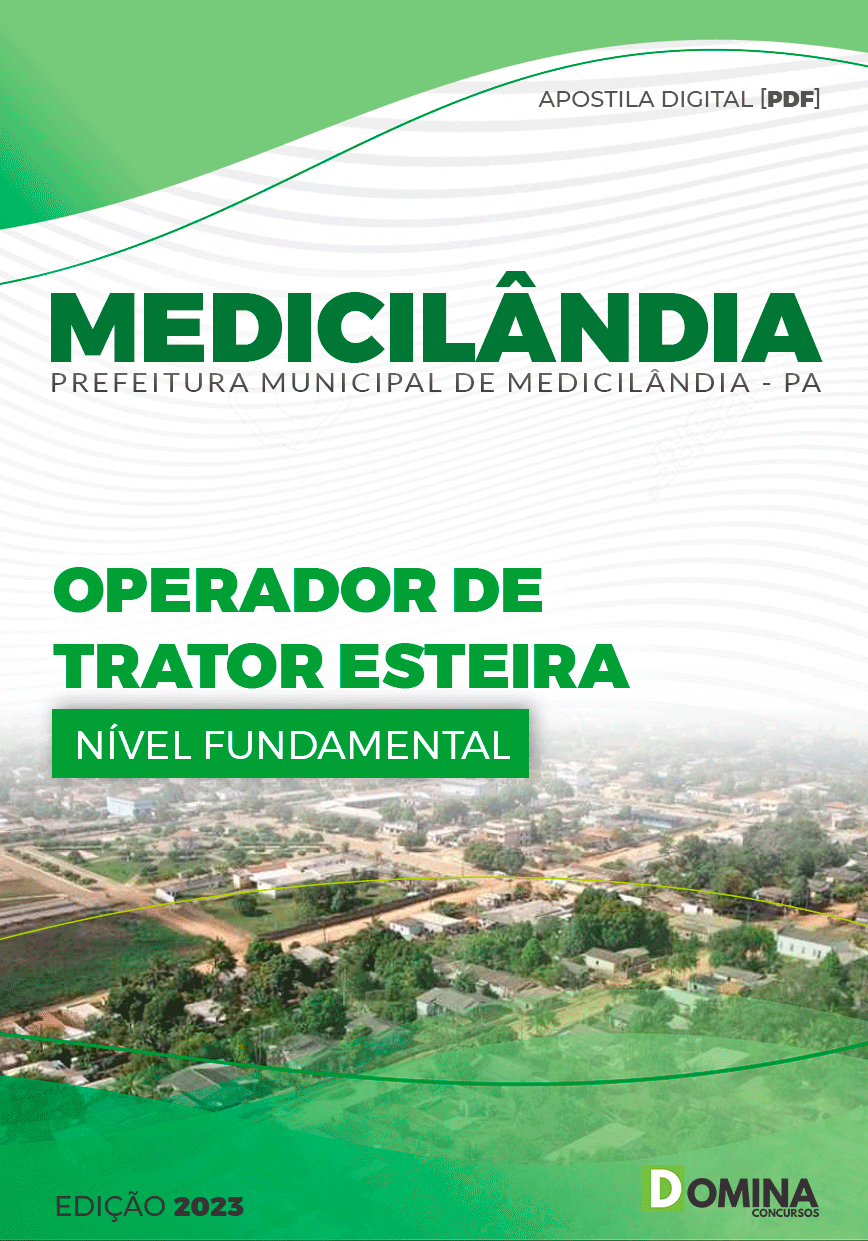 Apostila Pref Medicilândia PA 2023 Operador Trator Esteira