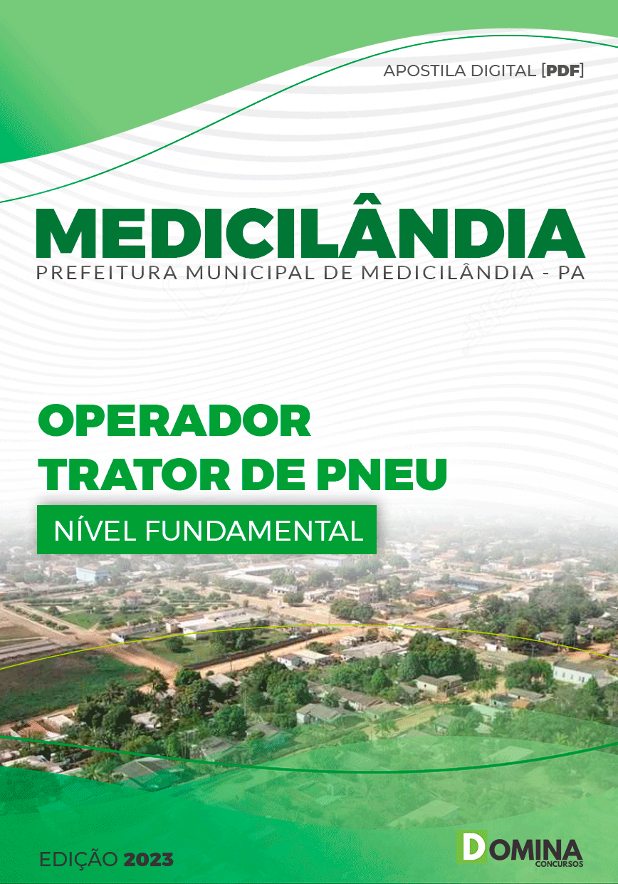Apostila Pref Medicilândia PA 2023 Operador Trator Pneu