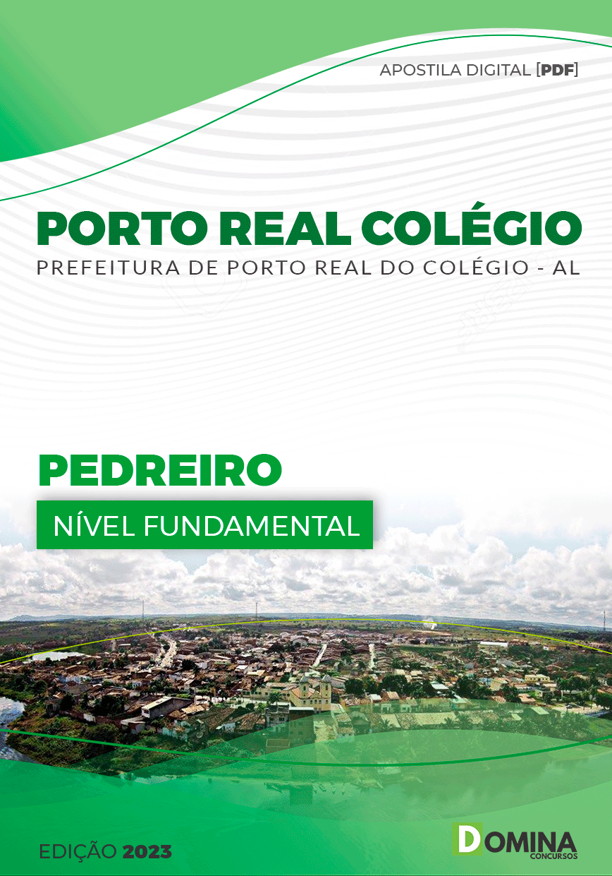 Apostila Pref Porto Real do Colégio AL 2023 Pedreiro