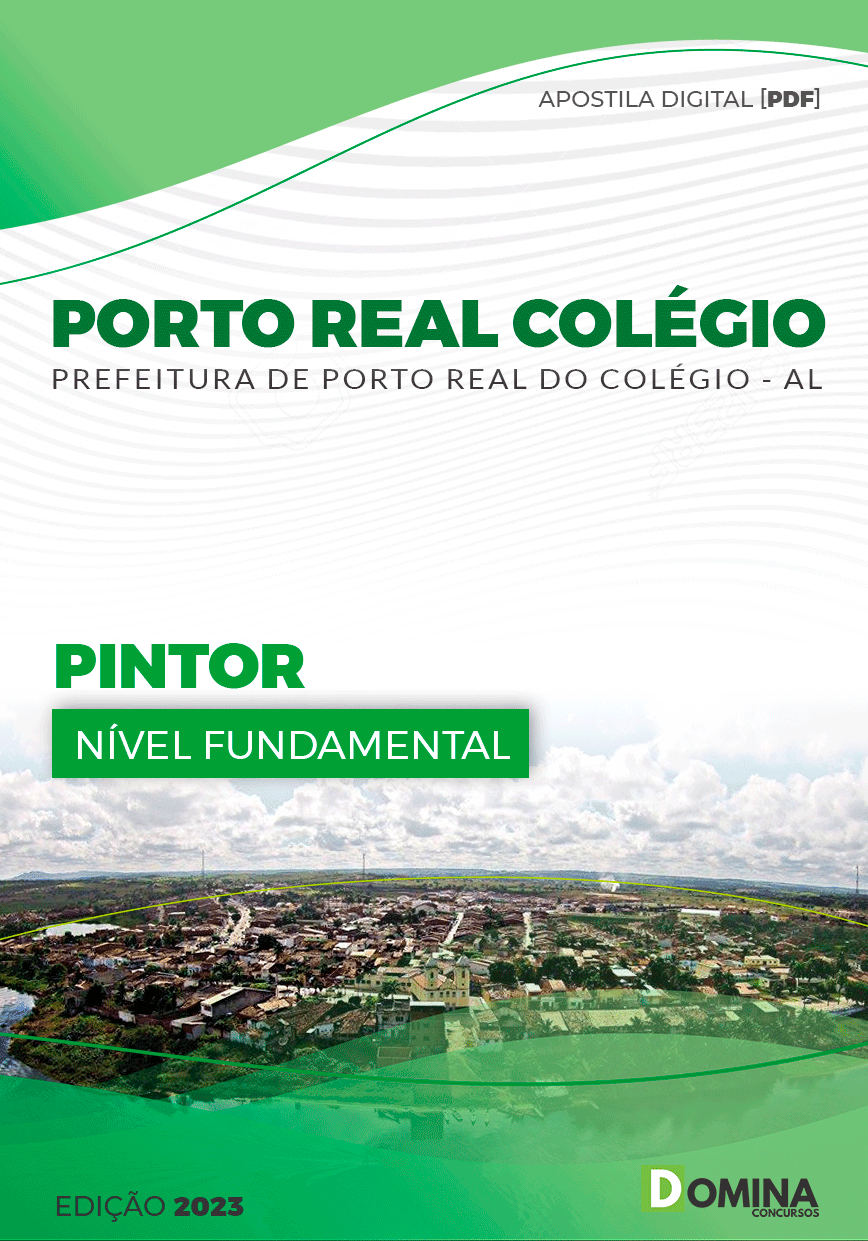 Apostila Pref Porto Real do Colégio AL 2023 Pintor