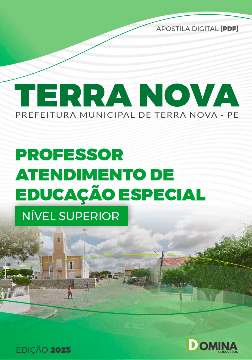 Apostila Pref Terra Nova PE 2023 Professor Atendimento Educação Especial