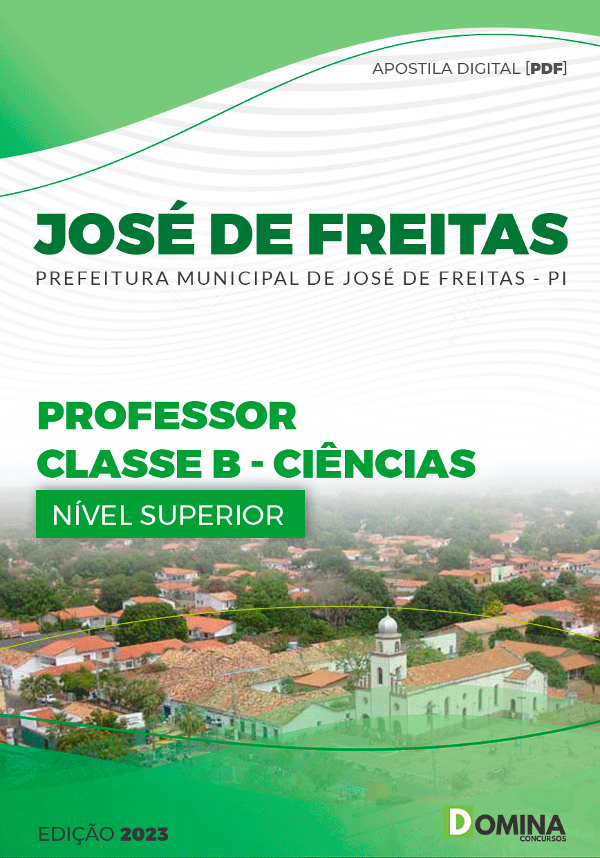 Apostila Pref José de Freitas PI 2023 Professor B Ciências