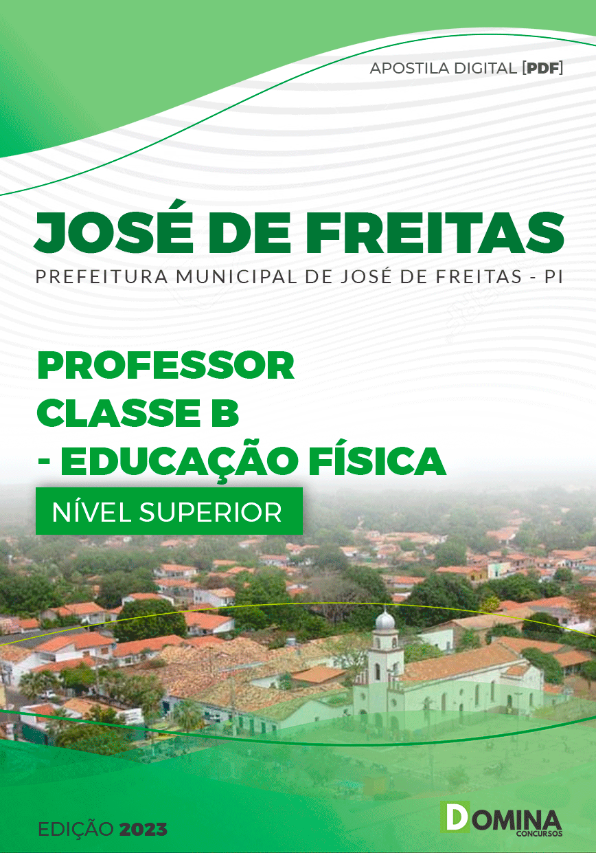 Apostila Pref José de Freitas PI 2023 Professor B Educação Física