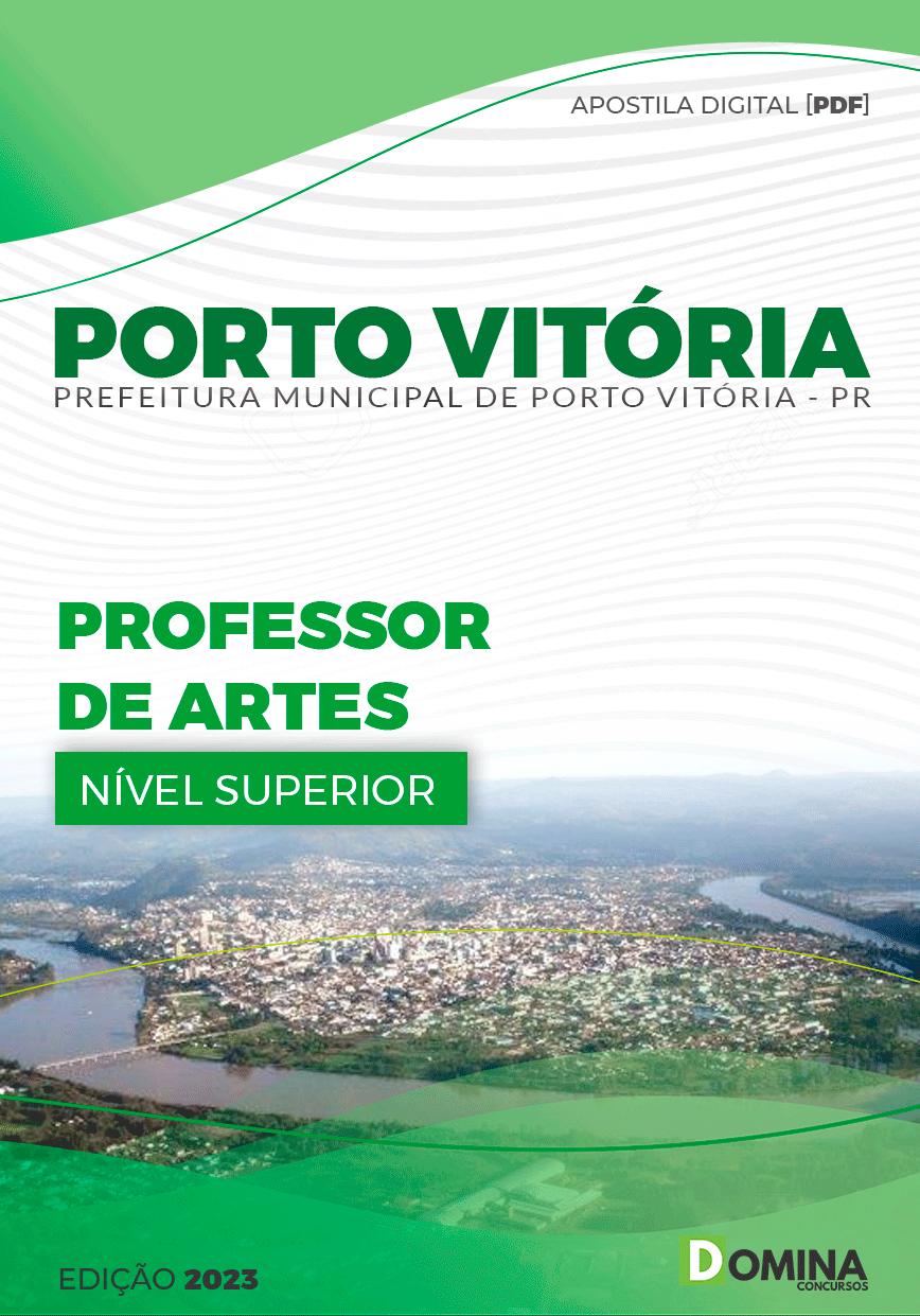 Apostila Pref Porto Vitória PR 2023 Professor Artes
