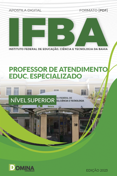 Apostila Concurso IFBA 2023 Professor Atendimento Educacional Especializado