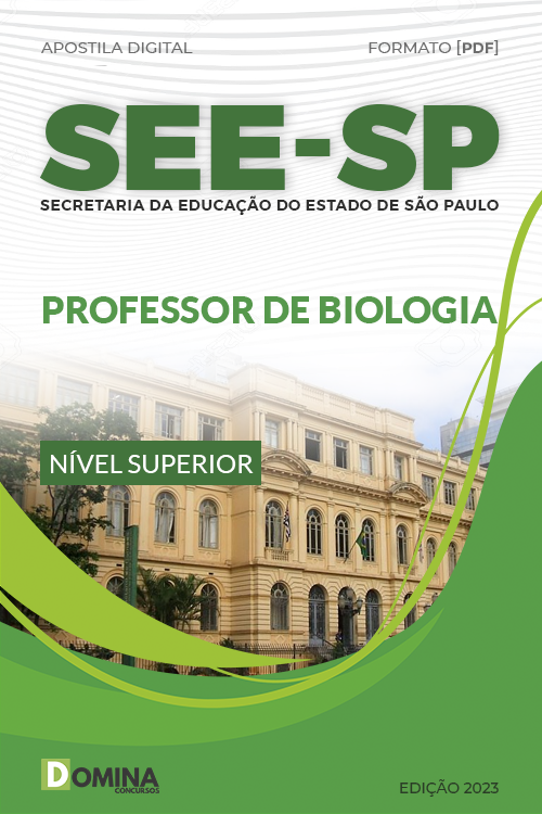 Apostila Concurso SEE SP 2023 Professor Biologia