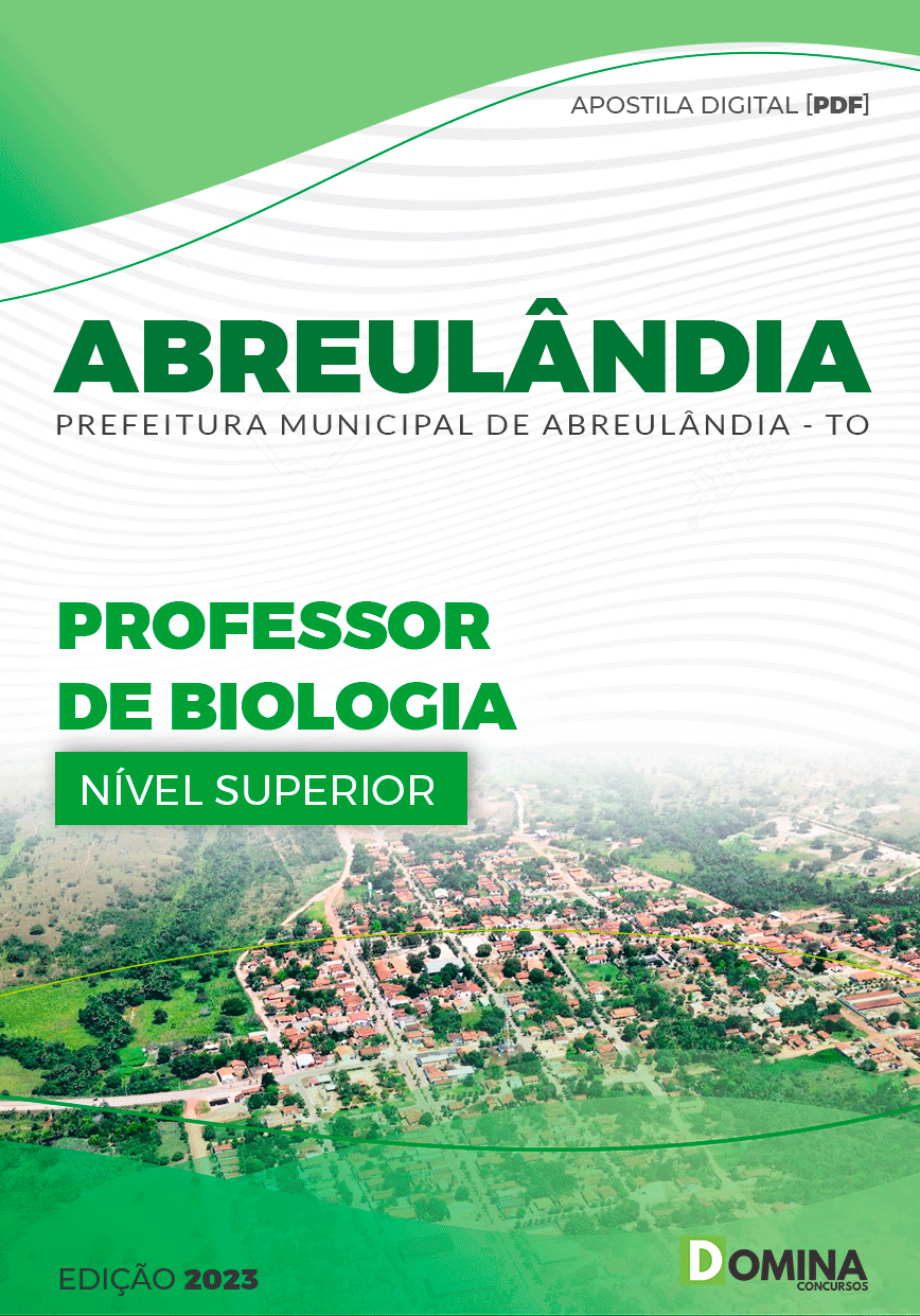 Apostila Pref Abreulândia TO 2023 Professor Biologia