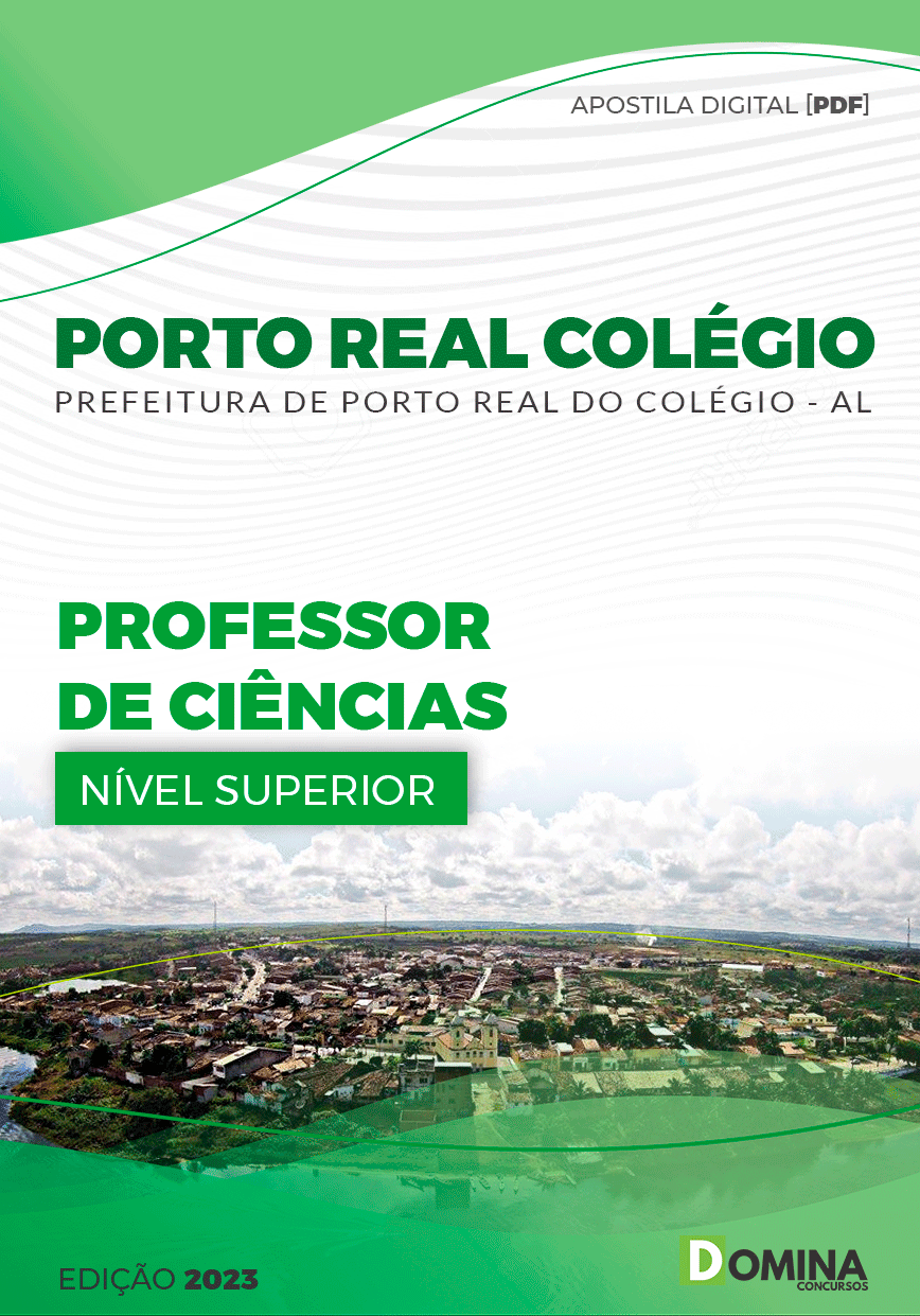 Apostila Pref Porto Real do Colégio AL 2023 Professor Ciências