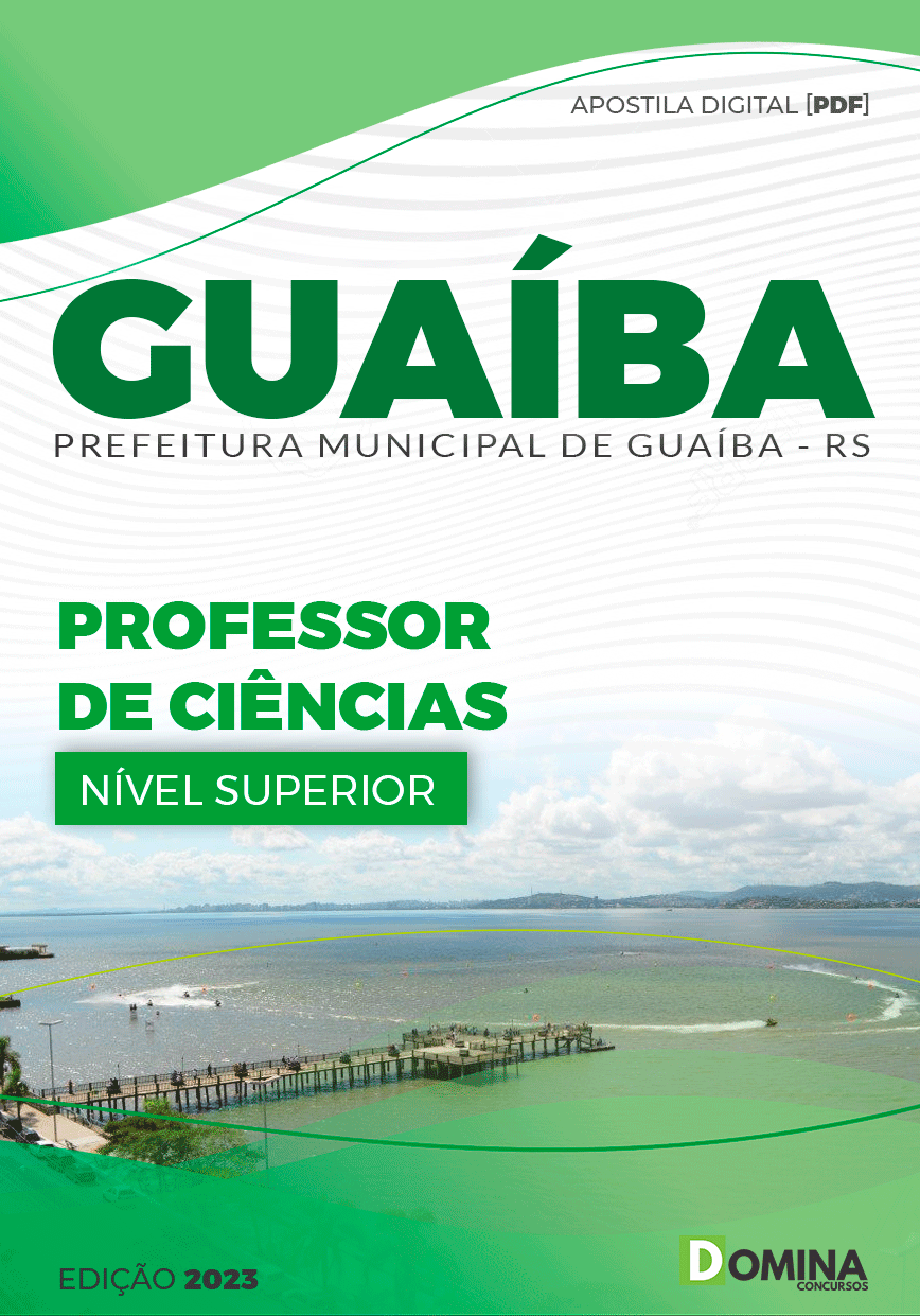 Apostila Digital Pref Guaíba RS 2023 Professor Ciências