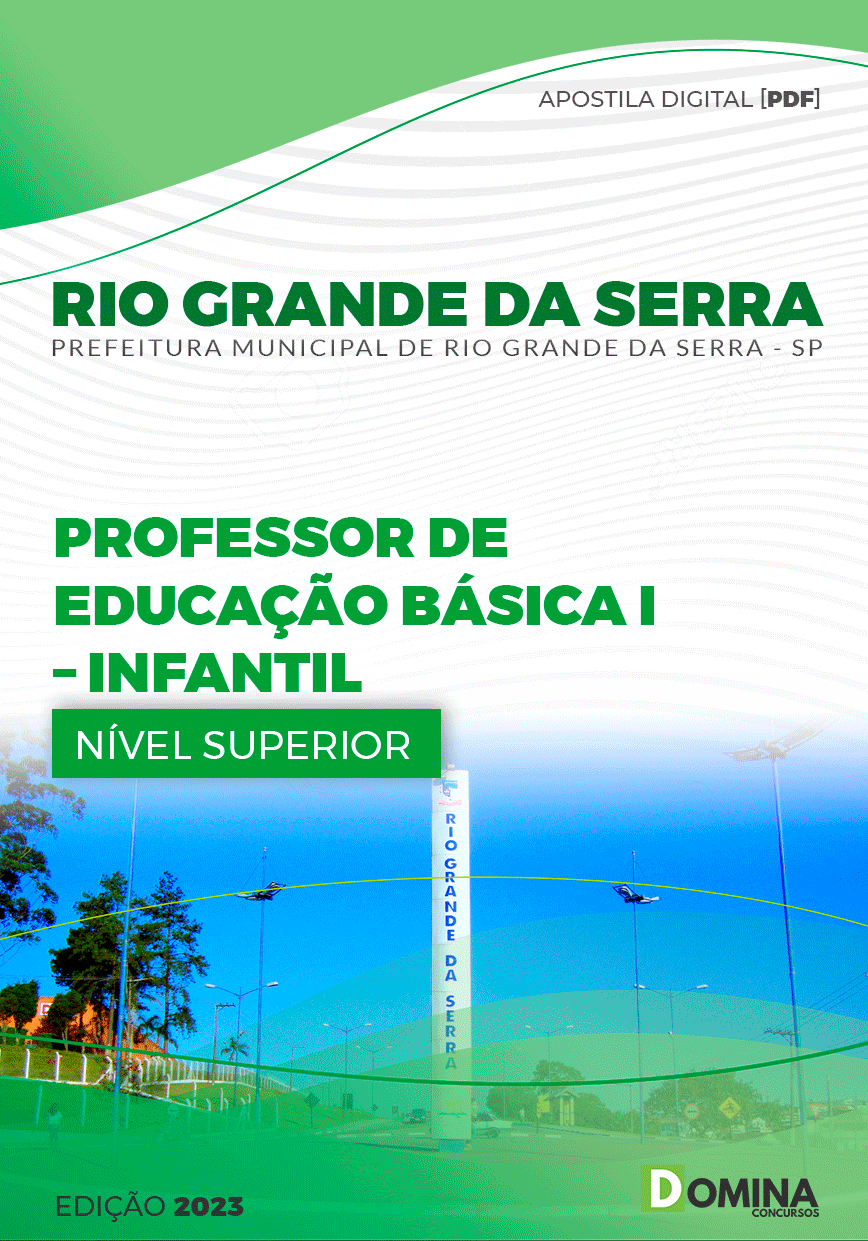 Apostila Pref Rio Grande da Serra SP 2023 Professor Educação Infantil