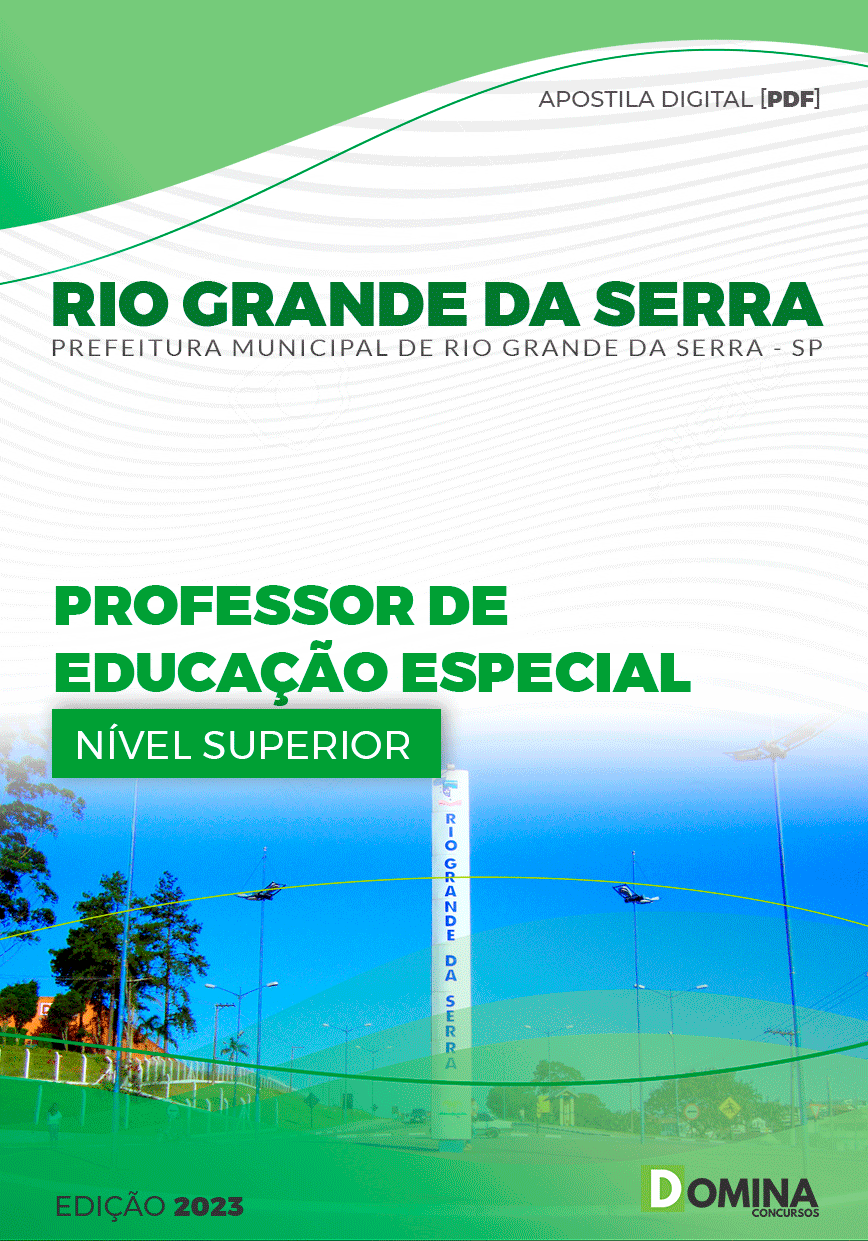 Apostila Pref Rio Grande da Serra SP 2023 Professor Educação Especial