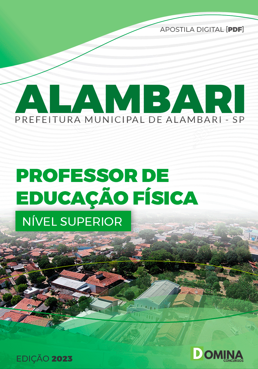 Apostila Pref Alambari SP 2023 Professor Educação Física