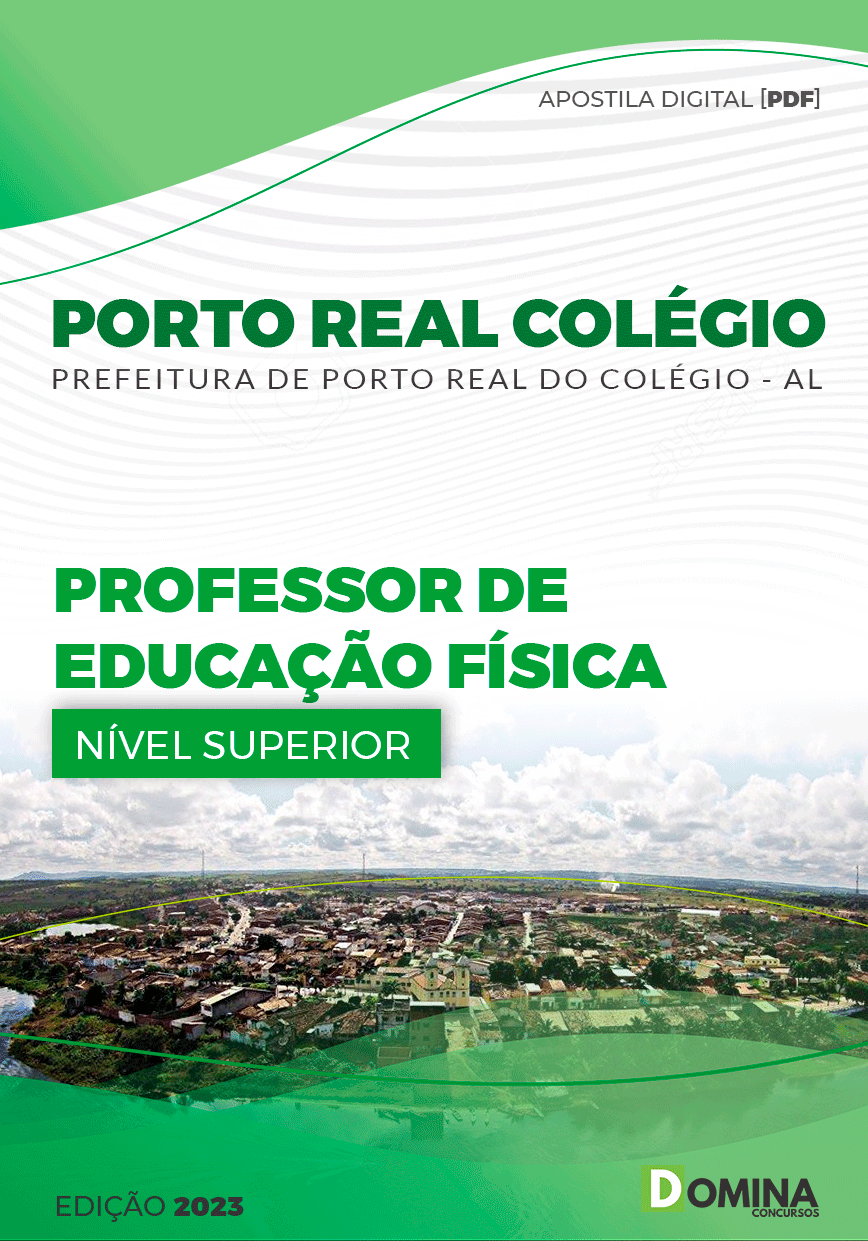 Apostila Pref Porto Real do Colégio AL 2023 Professor Educação Física