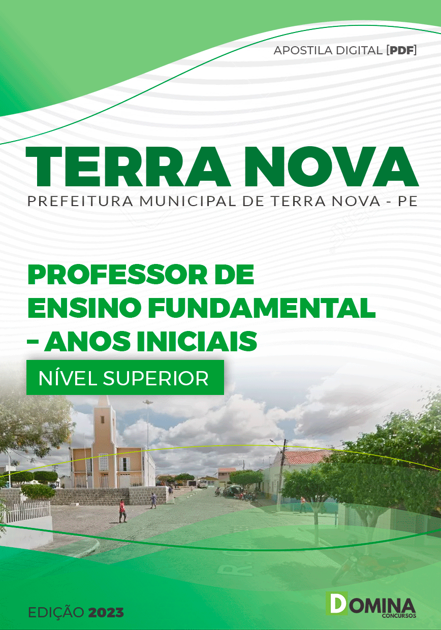 Apostila Pref Terra Nova PE 2023 Professor Anos Inicias Fundamental