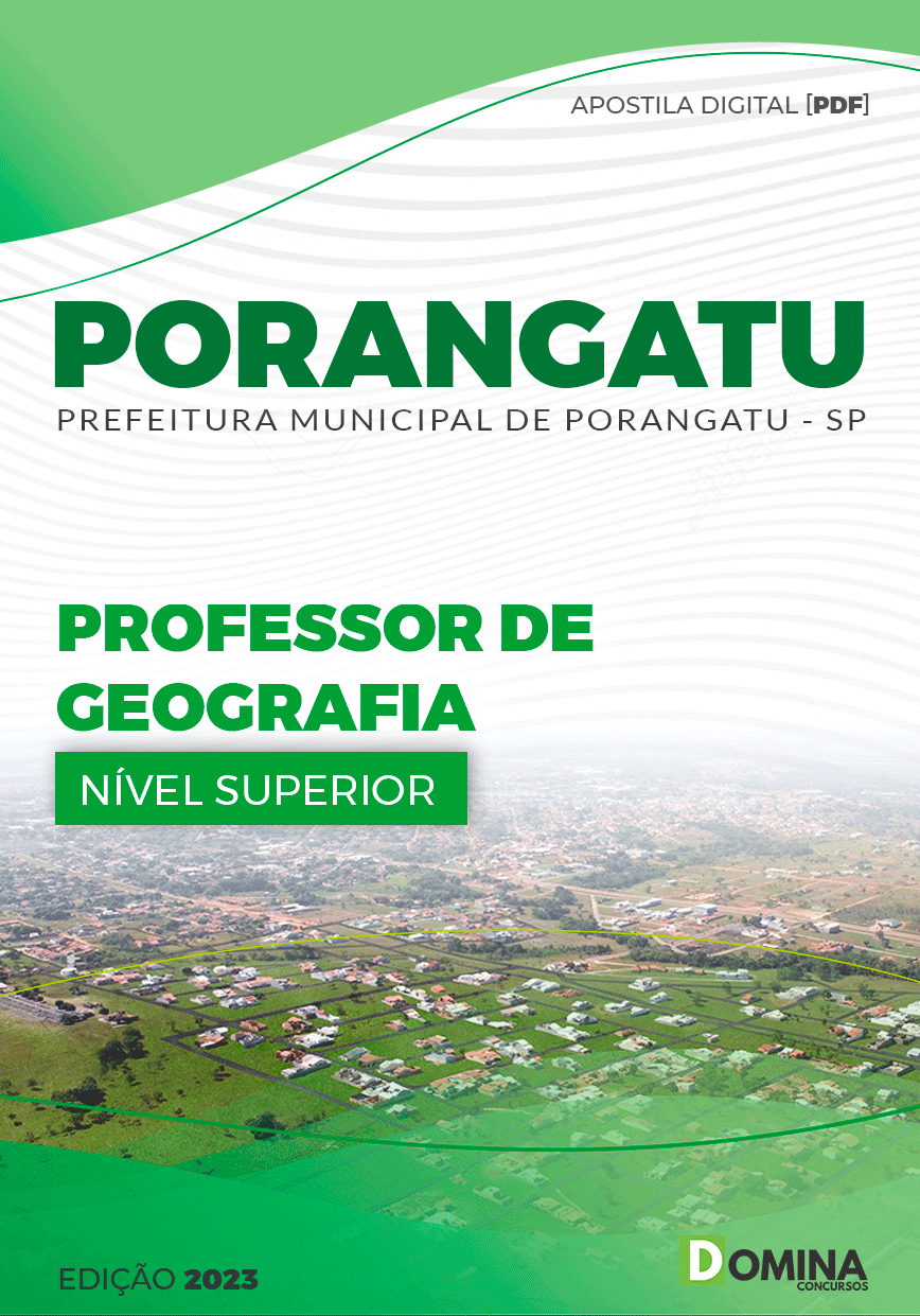 Apostila Pref Porangatu GO 2023 Professor Geografia