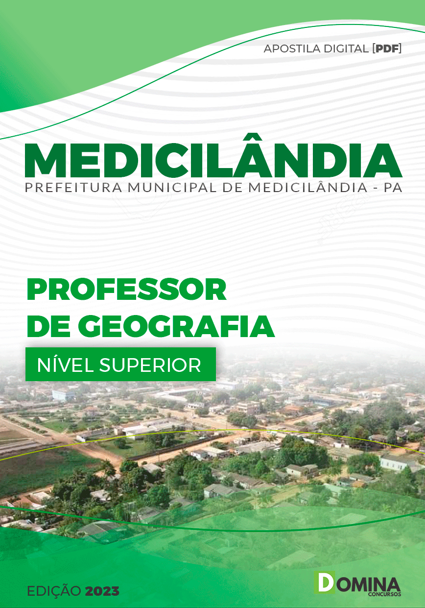 Apostila Pref Medicilândia PA 2023 Professor Geografia