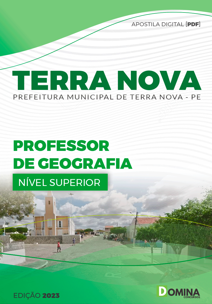 Apostila Pref Terra Nova PE 2023 Professor Geografia