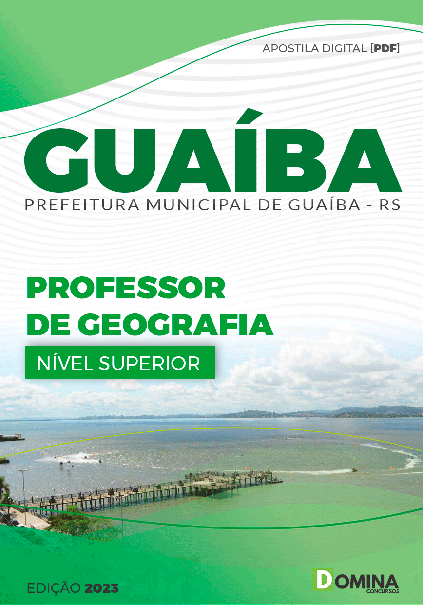 Apostila Digital Pref Guaíba RS 2023 Professor Geografia
