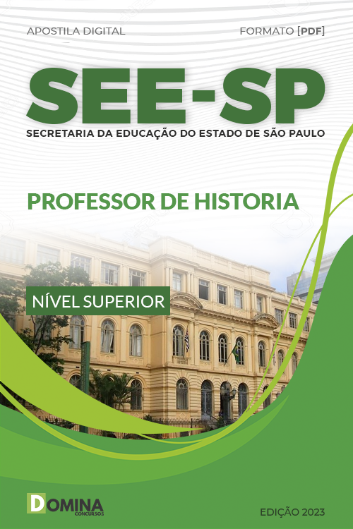Apostila Concurso SEE SP 2023 Professor História