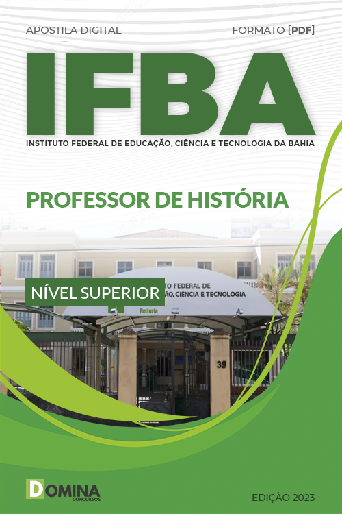 Apostila Digital Concurso IFBA 2023 Professor História