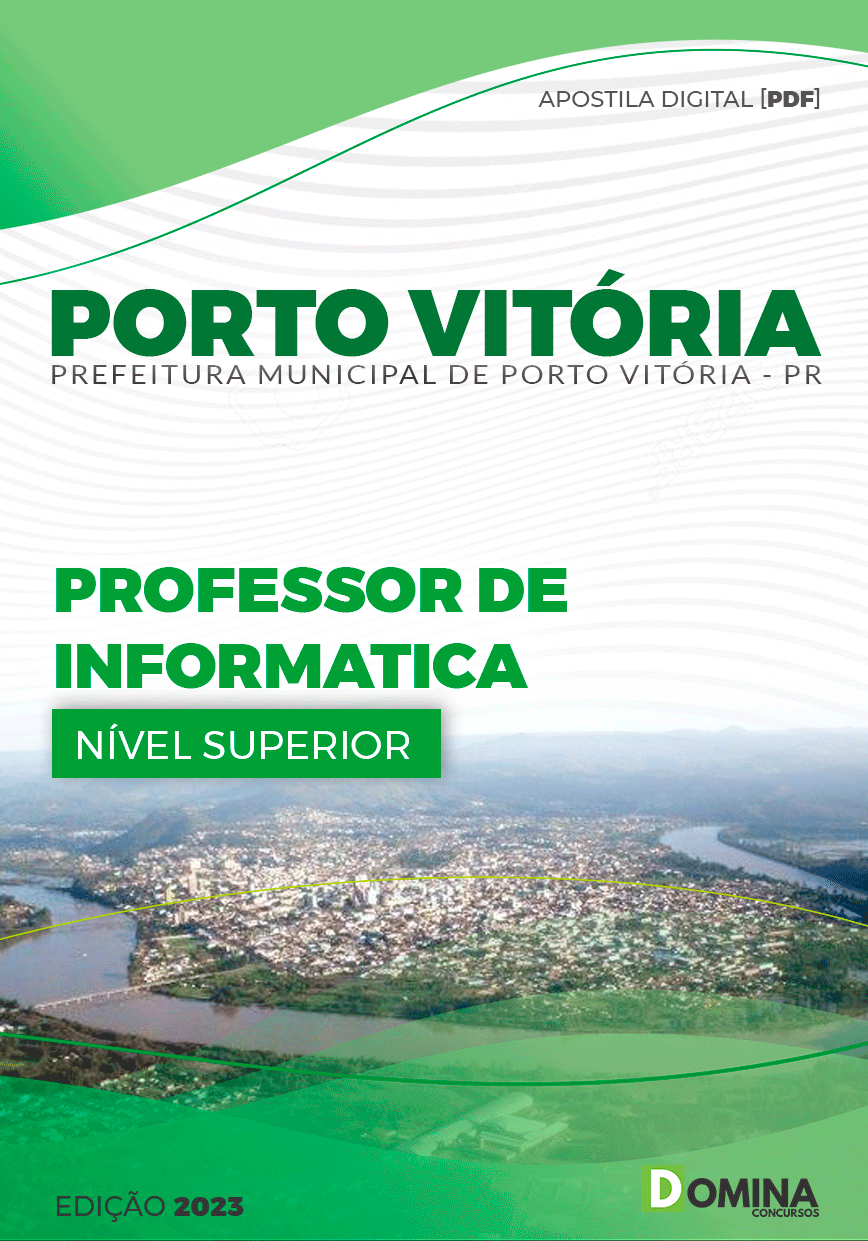 Apostila Pref Porto Vitória PR 2023 Professor Informática
