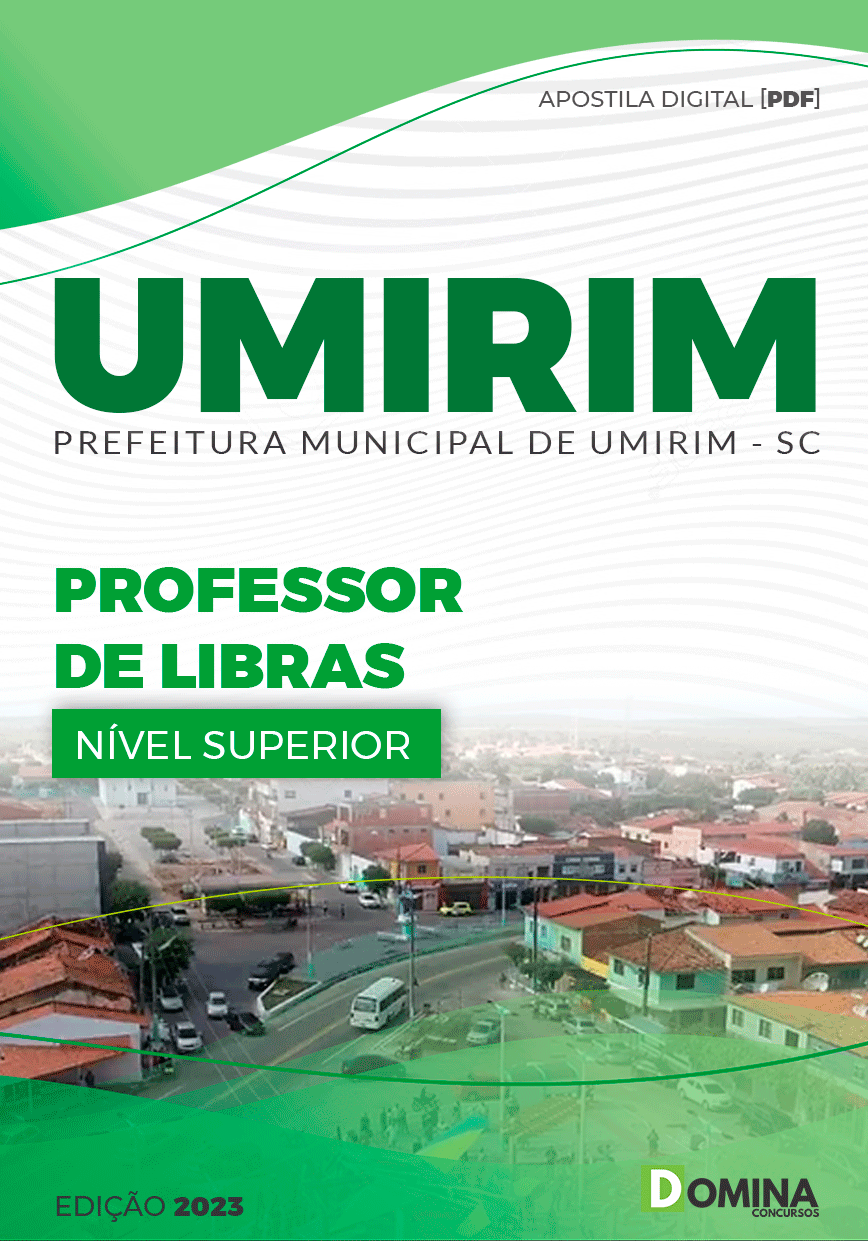 Apostila Concurso Pref Umirim CE 2023 Professor Libras