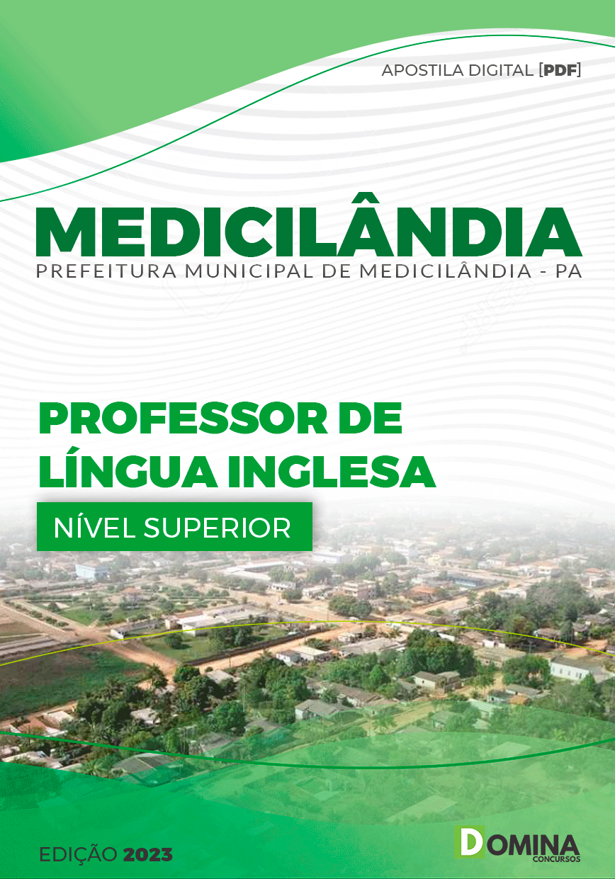 Apostila Pref Medicilândia PA 2023 Professor Língua Inglesa