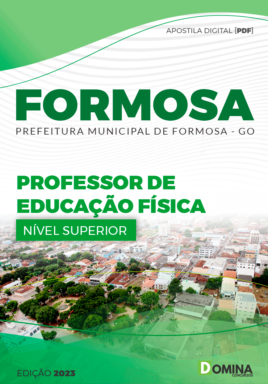 Apostila Pref Formosa GO 2023 Professor Educação Física