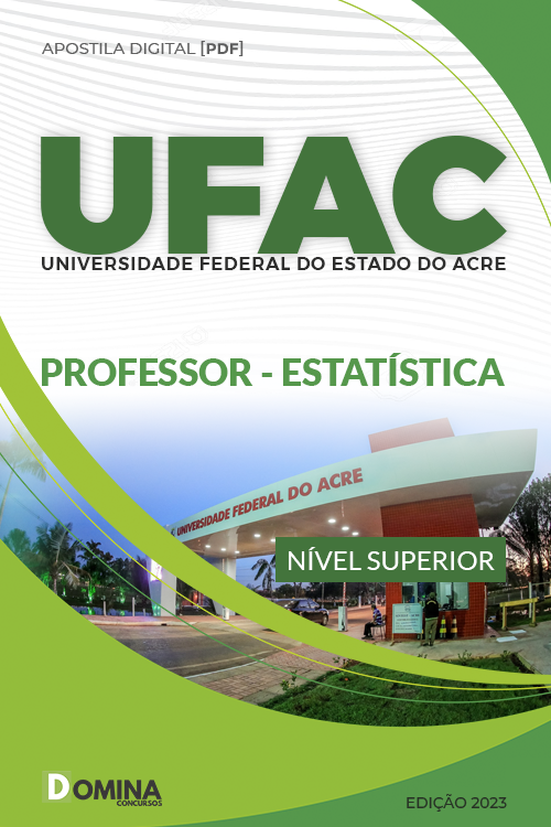 Apostila Concurso UFAC 2023 Professor Estatística