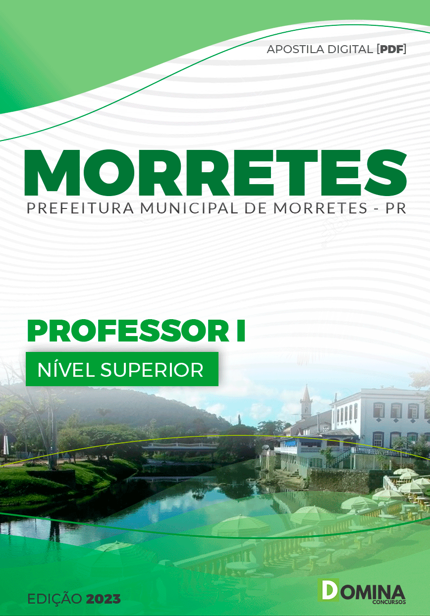Apostila Concurso Pref Morretes PR 2023 Professor I