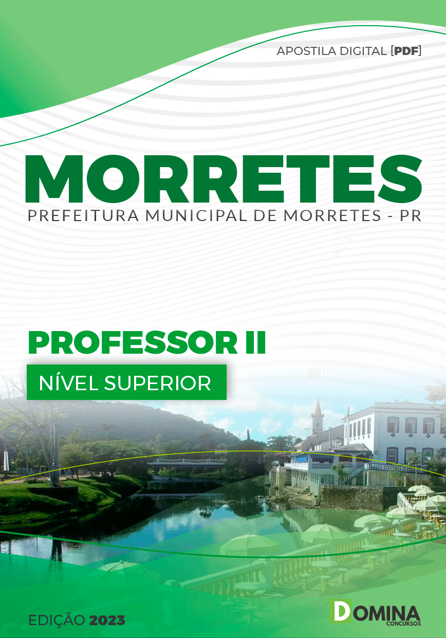 Apostila Concurso Pref Morretes PR 2023 Professor II