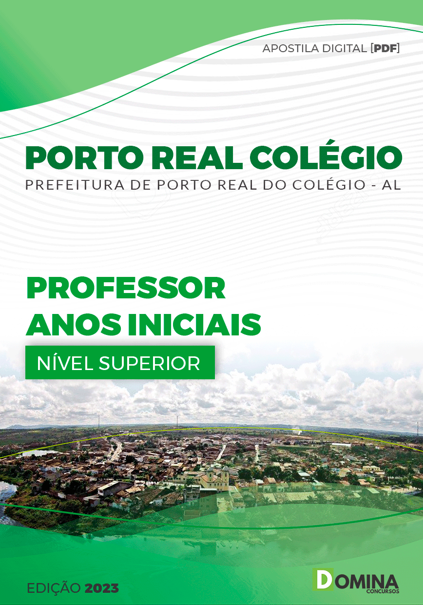 Apostila Pref Porto Real do Colégio AL 2023 Professor Nível I