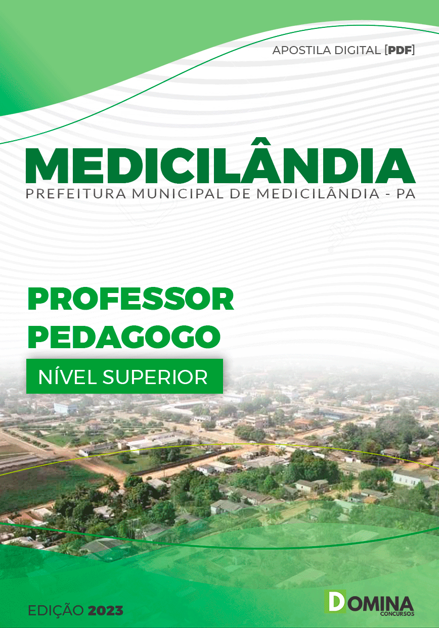 Apostila Pref Medicilândia PA 2023 Professor Pedagogo
