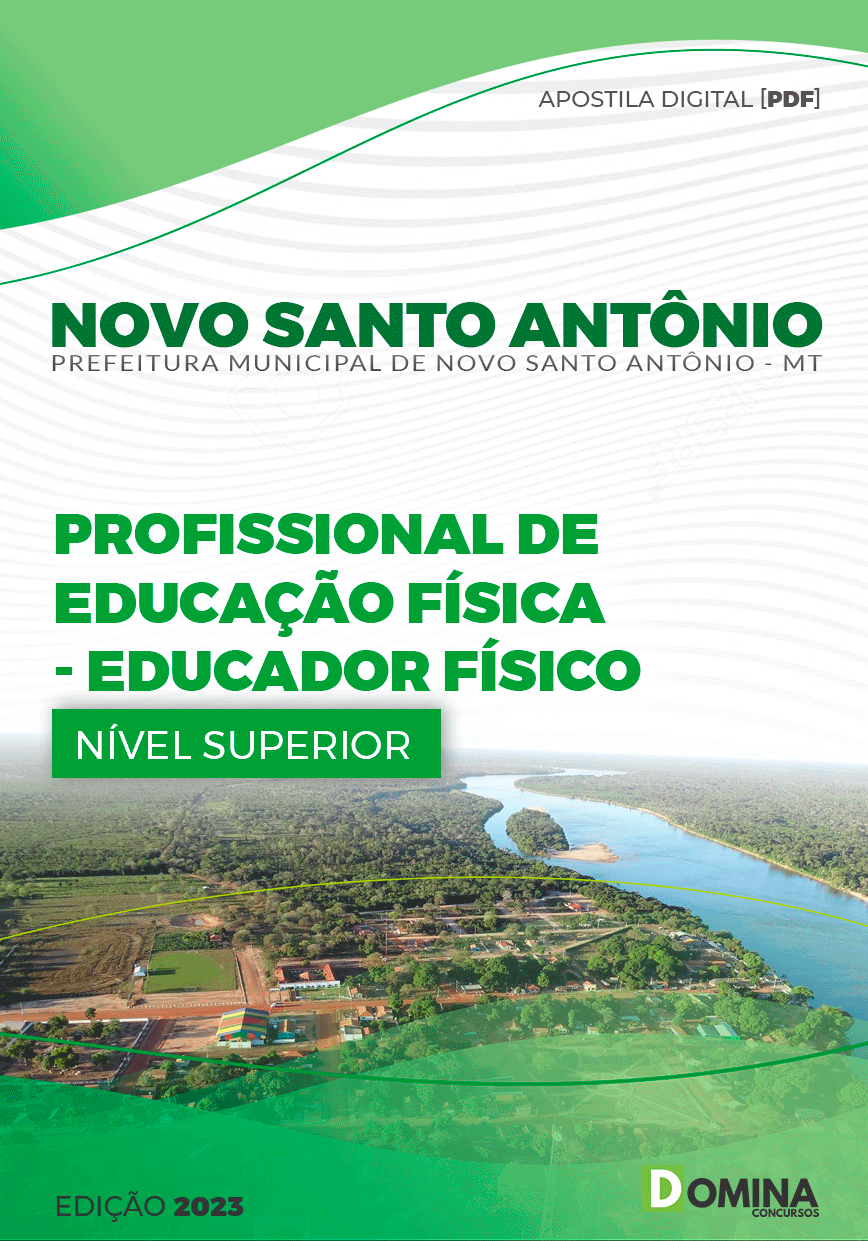 Apostila Pref Santo Antônio MT 2023 Professor Educação Física