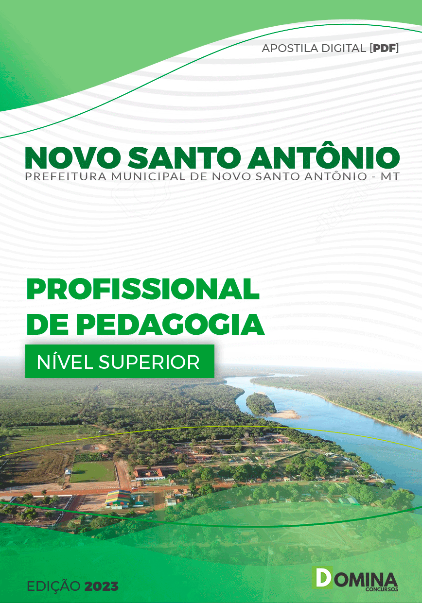 Apostila Pref Santo Antônio MT 2023 Professor Pedagogia