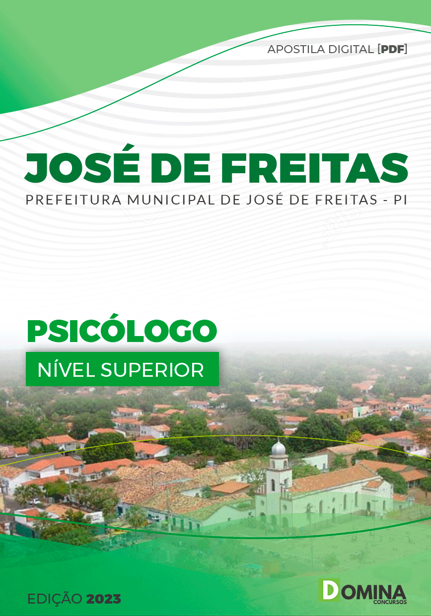 Apostila Pref José de Freitas PI 2023 Psicólogo