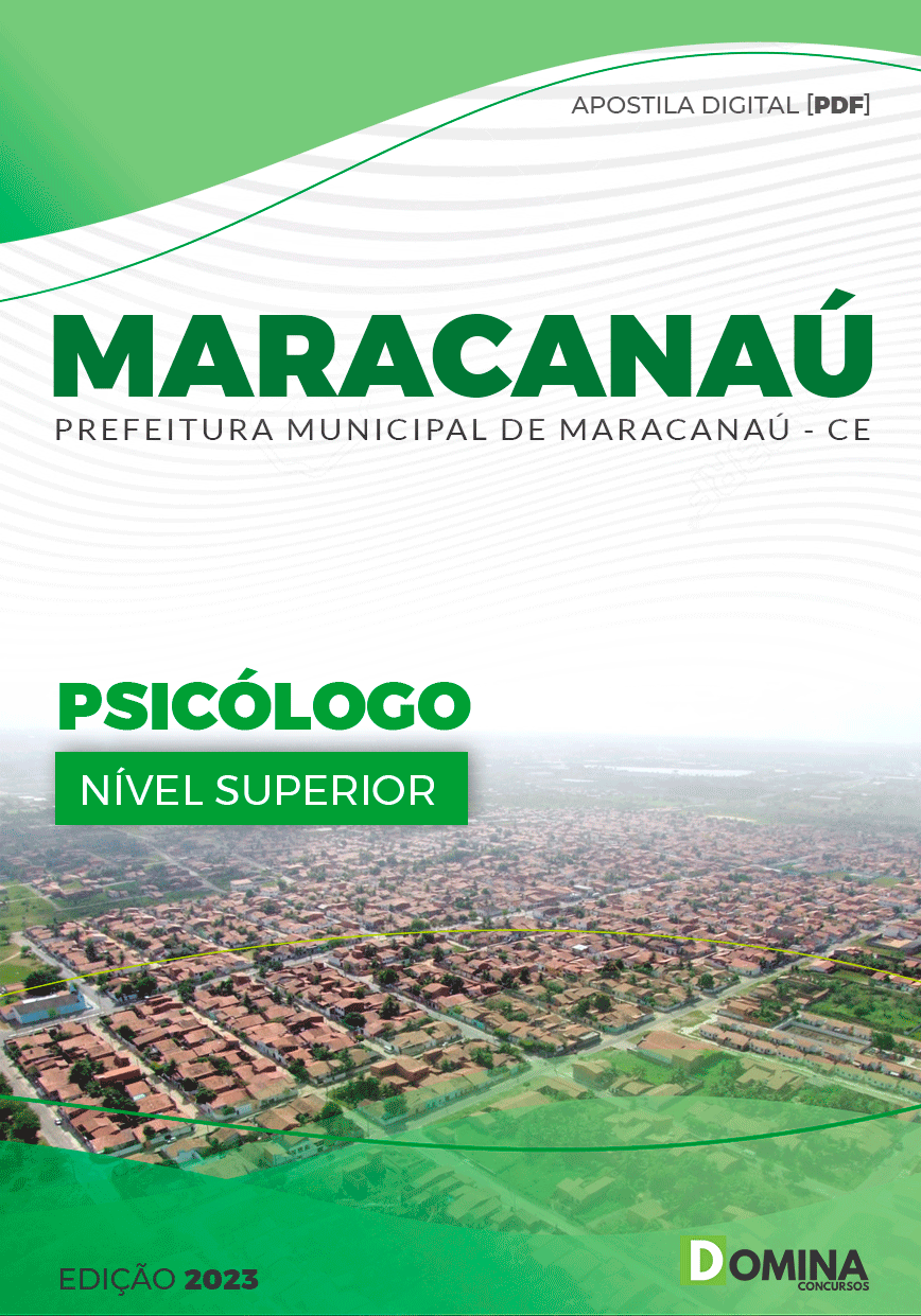 Apostila Concurso Pref Maracanaú CE 2023 Psicólogo