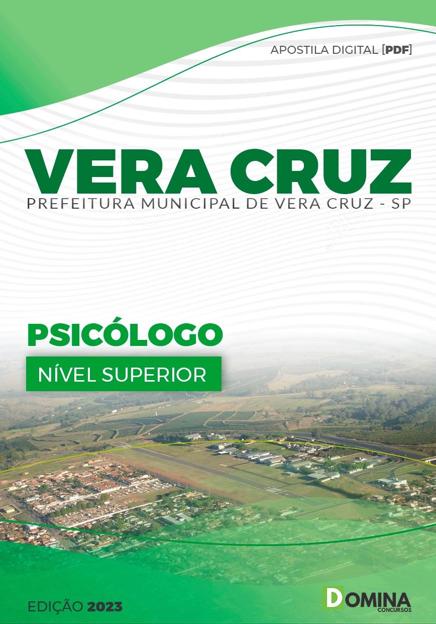 Apostila Concurso Pref Vera Cruz SP 2023 Psicólogo