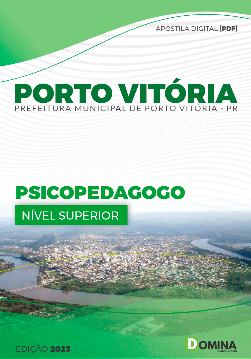 Apostila Concurso Pref Porto Vitória PR 2023 Psicopedagogo