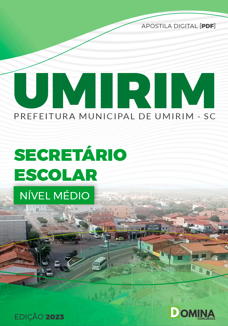 Apostila Concurso Pref Umirim CE 2023 Secretario Escolar