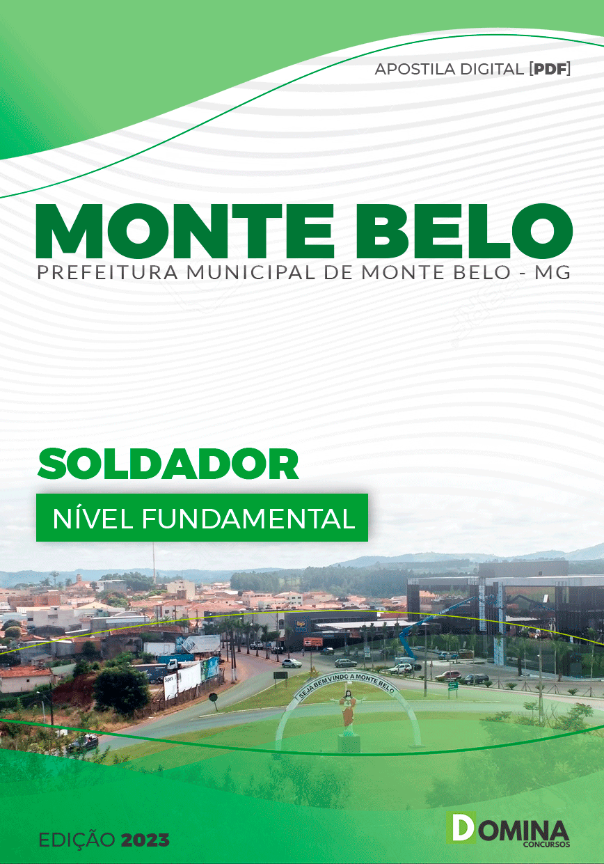 Apostila Concurso Pref Monte Belo MG 2023 Soldador