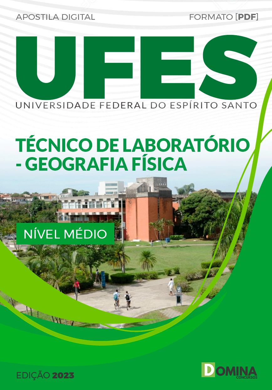 Apostila UFES 2023 Técnico Laboratório Geografia Física