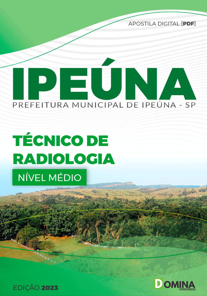 Apostila Concurso Pref Ipeúna SP 2023 Técnico Radiologia