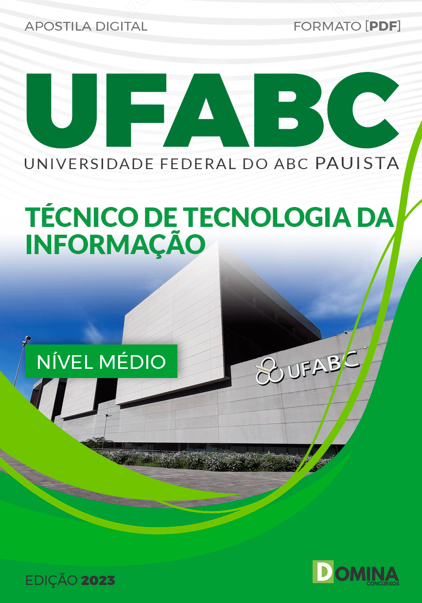 Apostila Concurso UFABC 2023 Técnico Tecnologia Informação