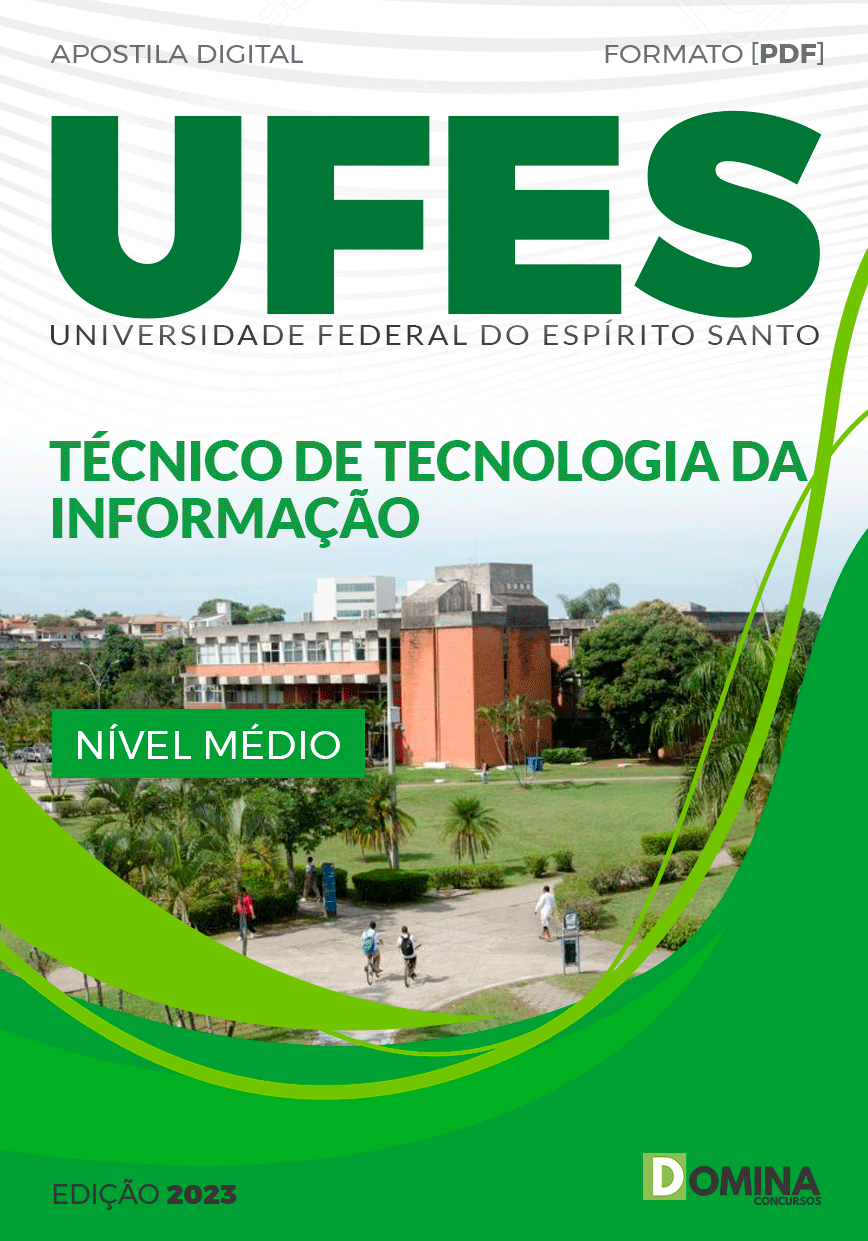 Apostila UFES 2023 Técnico Tecnologia Informação