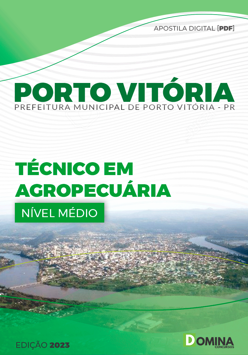 Apostila Pref Porto Vitória PR 2023 Técnico Agropecuária