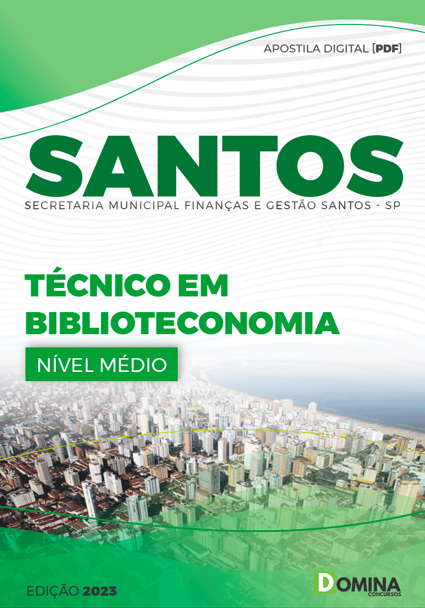 Apostila Concurso Pref Santos SP 2023 Técnico Prótese Dentária